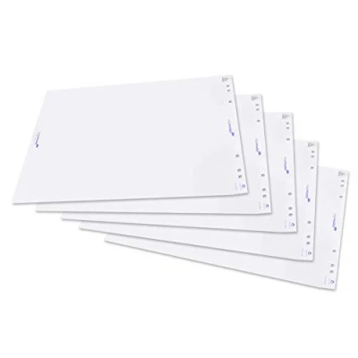 Abbildung von Legamaster 7 156000 Flipchart Papier, 5 Blöcke mit je 20 Blatt, blanko