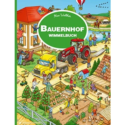 Abbildung von Bauernhof Wimmelbuch: Kinderbücher ab 3 Jahre Bilderbuch