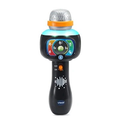 Abbildung von VTech Baby Magisches Singspaß Mikrofon Interaktives Kindermikrofon mit 15 Liedern und Bluetooth zum Verbinden dem Musik Player Für Kinder von 2 5 Jahren