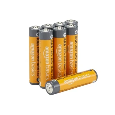 Abbildung von Amazon Basics AAA Alkalisch Batterien, leistungsstark, 1,5 V, 8er Pack (Aussehen kann variieren)