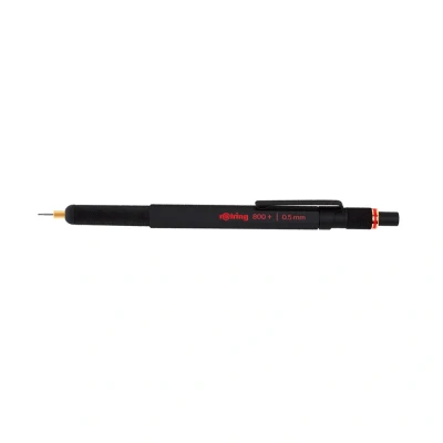 Abbildung von rOtring 800+ Druckbleistift mit Stylus für Touchscreen 0,5 mm schwarzer Schaft