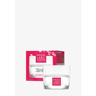 Abbildung von Hada Labo Tokyo 50 ml Revitalisierende Gesichtscreme Damen, Anti Age Nachtcreme mit Hyaluronsäure, Regeneration der Haut, Gesichtspflege für 40+