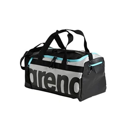 Abbildung von arena Spiky III 40 Duffle Sporttasche für Schwimmbad, Strand, Fitnessstudio oder Freizeit, Wasserabweisende Schwimmtasche mit Verstellbarem Schultergurt, Strandtasche, Liter