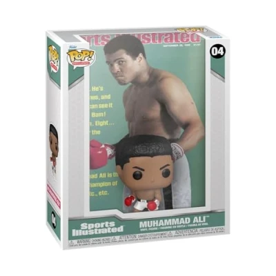 Abbildung von Funko SI Cover: Boxing Muhammad Ali Sports Illustrated W2 Vinyl Sammelfigur Geschenkidee Offizielle Handelswaren Spielzeug Für Kinder und Erwachsene Fans