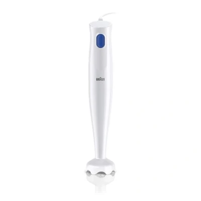 Abbildung von Braun Stabmixer MQ10.000P MultiQuick 1 Extra Leichter Pürierstab mit EasyTwist System, 450 Watt, Weiß