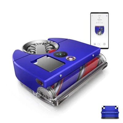 Abbildung von DYSON 360 VIS NAV RB03 Saugroboter 304623 01 375 W Blau/Grau