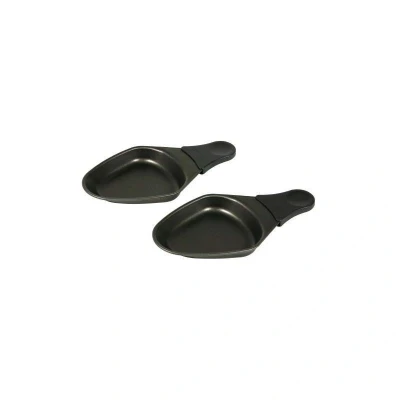 Abbildung von Poêle à raclette Groupe SEB XA400102 grill 2 beschichtete pfännchen oval