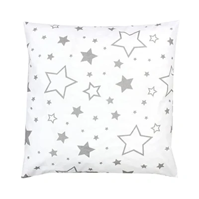 Abbildung von TupTam Kinder Kissenbezug Kissenhülle Dekorativ Gemustert, Farbe: Graue Galaxie, Größe: 40 x cm