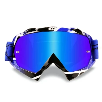 Abbildung von NENKI Motocross Brille, Motorradbrille, ATV Dirt Bike Off Road MX Fahrbrille, Skibrille für Damen und Herren, Crossbrille mit Anti Fog/UV Schutz
