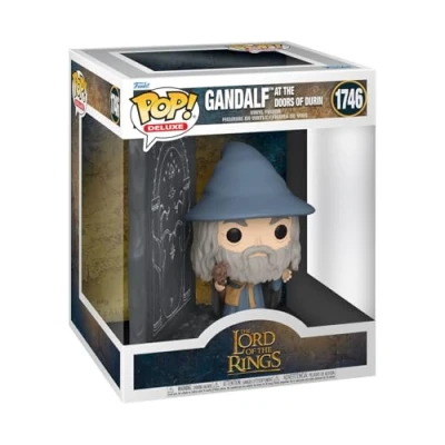 Abbildung von POP! Deluxe: Lord of The Rings S8 Gandalf Sammelfigur aus Vinyl Geschenkidee Offizielle Merchandise Spielzeug für Kinder &amp; Erwachsene Filmfans