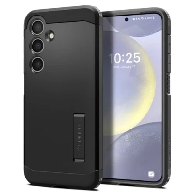 Abbildung von Spigen Tough Armor Hülle Kompatibel mit Samsung Galaxy S24 Plus Schwarz