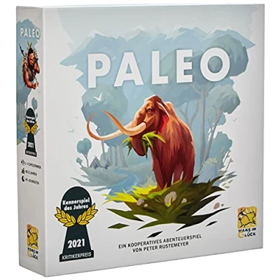 Abbildung von Hans im Glück, Paleo, Grundspiel, Kennerspiel des Jahres 2021, Brettspiel, 2 4 Spieler, Ab 10+ Jahren, 45 60 Minuten, Deutsch