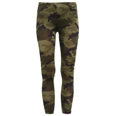 Abbildung von Urban Classics Ladies CAMO Leggings Hosen wood, Damen, Größe: XS, Wood