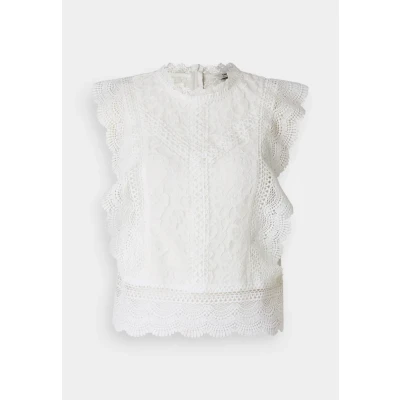 Abbildung von ONLY Onlkaro Top, Damen, Größe: XS, Cloud dancer