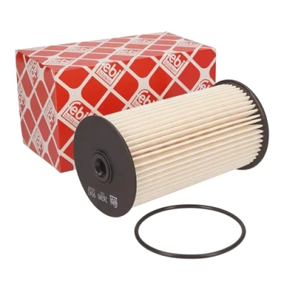 Abbildung von febi bilstein 26341 Kraftstofffilter mit Dichtring, 1er Pack, Weiß/Schwarz