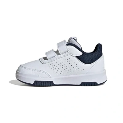 Abbildung von adidas Tensaur Hook and Loop Shoes Laufschuhe, Cloud White/Green/Collegiate Navy, 26.5 EU