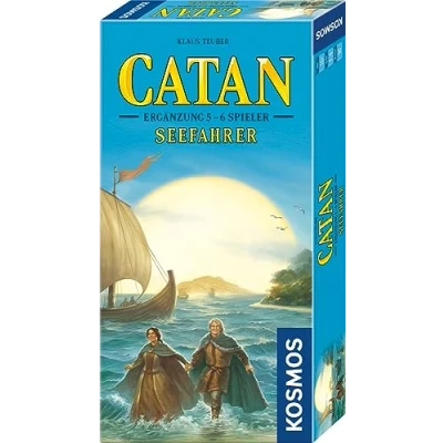 Abbildung von KOSMOS 682729 Catan Seefahrer Ergänzung für 5 6 Personen, zur Erweiterung Seefahrer, Brettspiel ab 10 Jahre 2 Siedler von