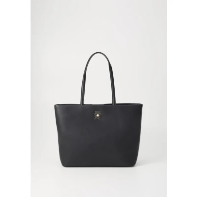 Abbildung von Tommy Hilfiger Damen Tote Bag Tasche Modern mit Innentasche, Schwarz (Black), Einheitsgröße