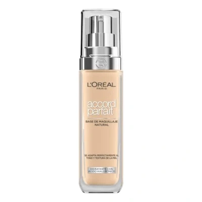 Abbildung von L&#039;Oréal Paris Perfect Match flüssige Foundation, Verschmelzung mit dem Hautton