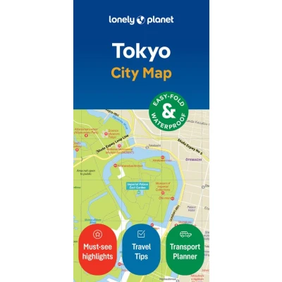 Abbildung von Lonely Planet Tokyo City Map
