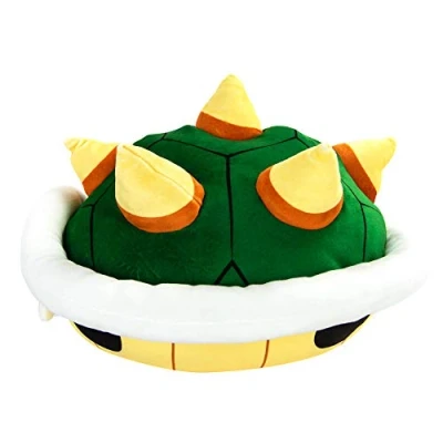 Abbildung von Club Mocchi Bowser Plüschtier 40cm, Nintendo &amp; Mario Merchandise, Schlafzimmerzubehör für Kinder, Kuscheltier, Super Stofftier Jungen und Mädchen, geeignet ab 3 Jahren +