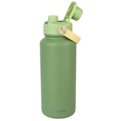 Abbildung von Blackube Edelstahl Trinkflasche 1l Thermosflasche Thermoskanne BPA Frei, Auslaufsicher, Große aus Metall