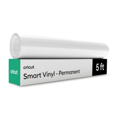 Abbildung von Cricut Smart Vinyl Permanent, Weiß 33 cm x 152,4 Großpackung