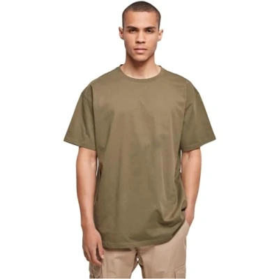 Abbildung von Build Your Brand Herren Heavy Oversize Tee T Shirt, Olive, XS