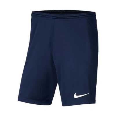 Abbildung von Nike Jungen Y Nk Df Park Iii Nb K Fußballshorts, Midnight Navy/White, M EU
