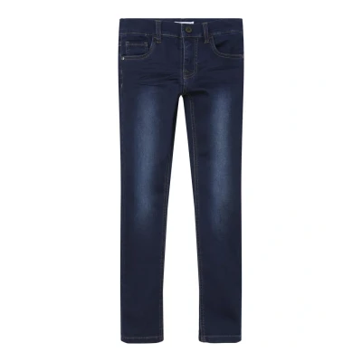 Abbildung von NAME IT Jungen Nkmtheo Xslim Swe Jeans 3113 th Noos Hose, Dark Blue Denim, 152 EU