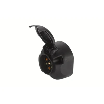 Abbildung von HELLA Steckdose 7 polig Schraubanschluss Stecker: Schraubkontakt PP (Polypropylen) Kunststoff schwarz DIN/ISO: 1724 N Typ Menge: 1 8JB 001 943