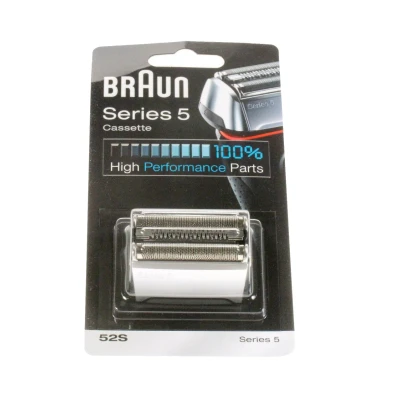 Abbildung von braun 81384830 Scherblatt Rasierer 52S passend für scherteilekassette / kombipack series 5, KP52S, silber