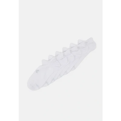 Abbildung von Under Armour Essential Unisex 6 PACK Sportsocken, Größe: 31.5 36.5, White/halo gray