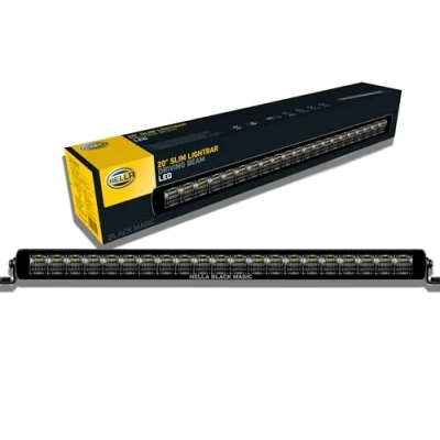 Abbildung von HELLA 1FJ 358 176 301 LED Fernscheinwerfer Black Magic Slim Lightbar 20&quot; 12/24V Anbau Kabel: 2000mm Stecker: offene Kabelenden