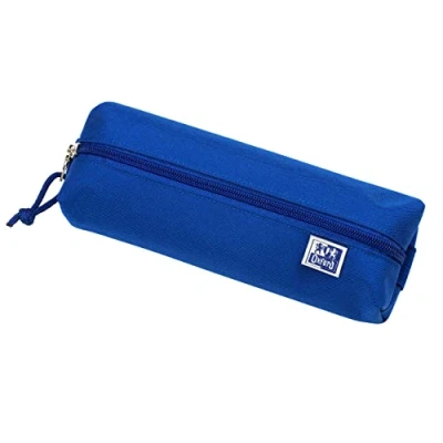 Abbildung von Oxford Federmäppchen für Mädchen und Jungen, rechteckig, Stifte Etui, langlebig, blau