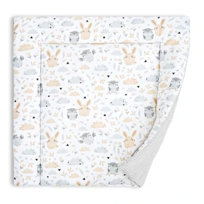 Abbildung von Wickelauflage für Babys 72 x 75 cm Weiche Baumwolle, Abwaschbar Wickelkommode &amp; Wickeltischauflage Eulen