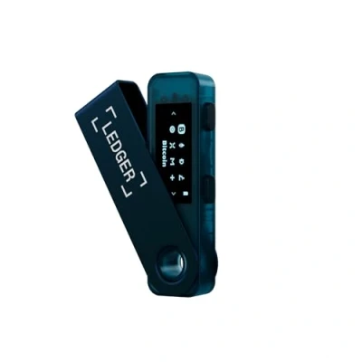 Abbildung von Ledger Nano S Plus Cryptowallet Saphirblau