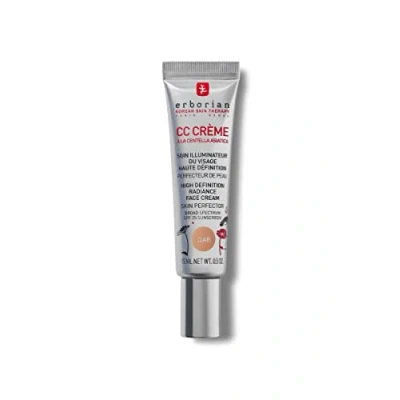 Abbildung von Erborian CC Cream Leichte Getönte Gesichtscreme mit Centella Asiatica Gesichtspflege aus Korea Verbesserter Teint &amp; Feuchtigkeit LSF 25 Hell 15 ml