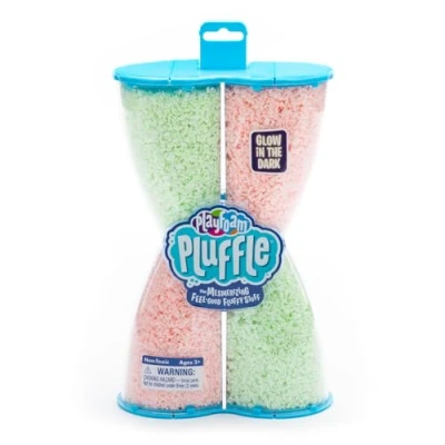 Abbildung von Learning Resources Playfoam Pluffle X Röhre mit nachtleuchtendem Pluffle, Sensorik Spielzeug, trocknet nicht aus