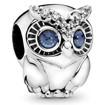 Abbildung von PANDORA Charm &quot;Funkelnde Eule&quot; 798397NBCB