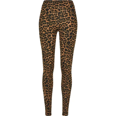 Abbildung von Urban Classics SOFT AOP Leggings Hosen, Damen, Größe: 3XL, Darkleo