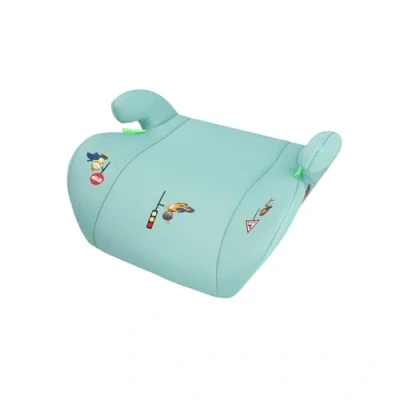 Abbildung von cartrend Kids Kindersitzerhöhung, Zertifiziert nach DIN ECE R129, verbesserter Seitenaufpallschutz, ergonomisch, Mint