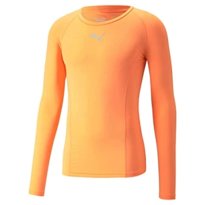 Abbildung von PUMA Herren Liga Baselayer Tee Ls Performance T Shirt, Neon Citrus, XXL