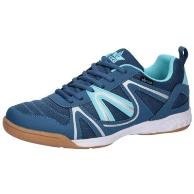 Abbildung von Lico Damen Fit Indoor Hallenturnschuhe, Petrol/Türkis, 37 EU