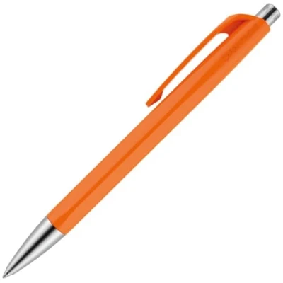 Abbildung von Caran d&#039;Ache 888.030 Druckkugelschreiber INFINITE, Orange, 1 Stück (1er Pack)