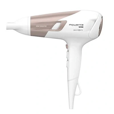 Abbildung von Rowenta CV5830 Studio Dry Haartrockner 2100 Watt 3 Temperatur und 2 Geschwindigkeitsstufen Ionenfunktion Kaltlufttaste Weiß/Roségold