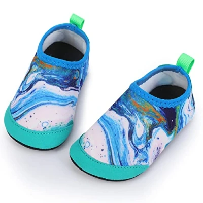 Abbildung von Yorgou Baby Strandschuhe Schwimmschuhe Badeschuhe Wasserschuhe Schnelltrocknende Aquaschuhe rutschfest Barfuss Schuh für Kinder Beach Pool…