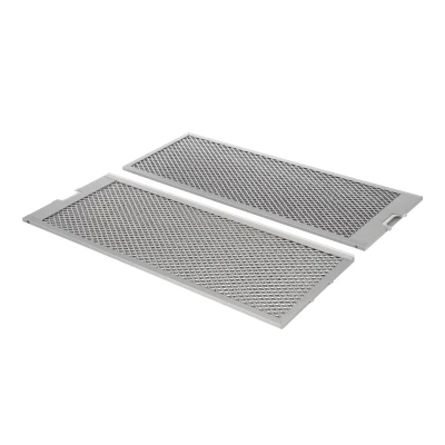 Abbildung von Bosch Siemens 00460007 filtro antigrasso in metallo cappa aspirante LX2050 metallfilter 2 stück
