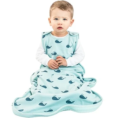 Abbildung von Woolino 4 Jahreszeiten Baby Schlafsack Merino Wolle 2 Monate Jahre Wal