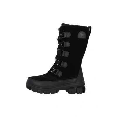 Abbildung von Sorel Torino TALL WP Snowboot/Winterstiefel, Damen, Größe: 37, Black Leder